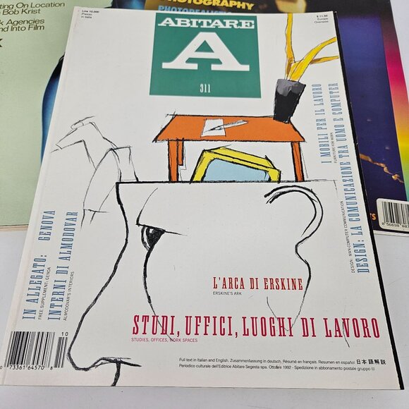 Art Design Magazine Link International Abitare PDN Photo District News Lot 4 - Picture 5 of 11